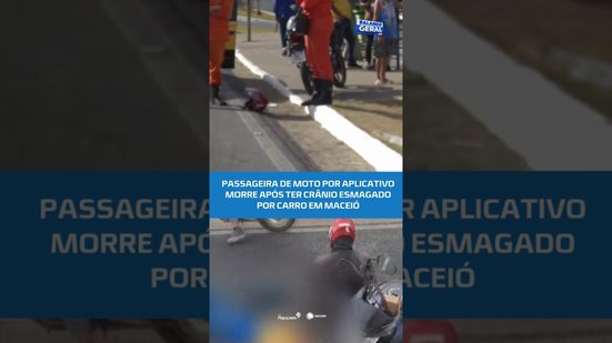 Tragédia no Antares: passageira de moto de aplicativo morre com ferimento fatal #BalançoGeralAL
