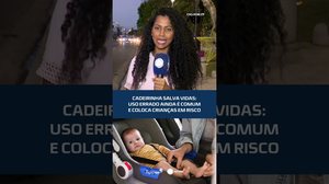 Transporte infantil: cadeirinha é obrigatória e o erro é mais frequente do que parece. #CidadeAL