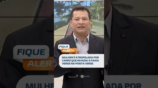 🗞️ DESTAQUE: Mulher é atropelada por carro que invadiu a faixa verde em Maceió #FiqueAlerta