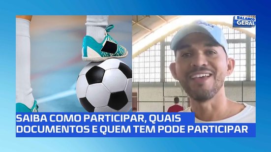 ONG oferece aulas gratuitas de futsal e Jiu-jítsu para crianças e adolescentes de 6 a 17 anos