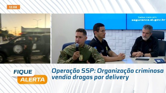 Operação SSP: Organização criminosa vendia drogas por delivery