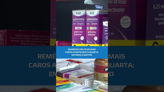 💊Prepare o bolso: remédios terão reajuste a partir desta quarta #BalançoGeralAL