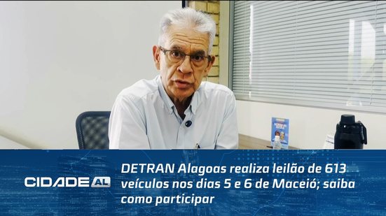 DETRAN Alagoas realiza leilão de 613 veículos nos dias 5 e 6 de Maceió; saiba como participar