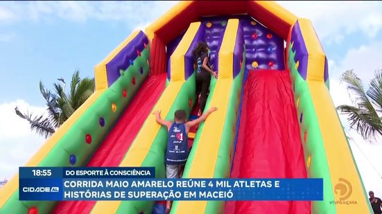 Corrida Maio Amarelo reúne 4 mil atletas e histórias de superação em Maceió