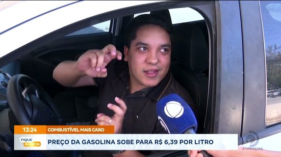 Combustível mais caro: Preço da gasolina sobe para R$ 6,39 por litro