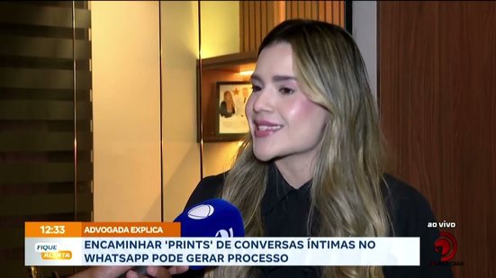 Encaminhar 'Prints' de conversas íntimas no whatsapp pode gerar processo