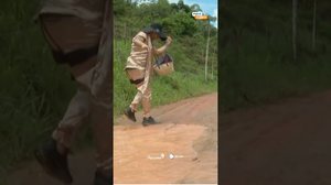 VENTURA SE AVENTURA: Ventura vai sobreviver à trilha? 😂🌿 #FiqueAlerta