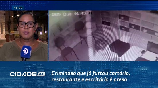 Terror de Santana: Criminoso que já furtou cartório, restaurante e escritório é preso