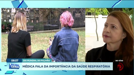 Médica fala da importância da saúde respiratória