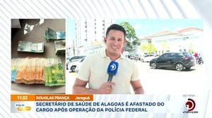 Secretário de saúde de Alagoas, Gustavo Pontes de Miranda, é afastado do cargo após operação