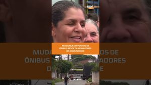 #FiqueAlerta | Moradores cobram volta dos pontos de ônibus após mudanças na comunidade