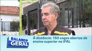 À distância: 150 vagas abertas de ensino superior no IFAL