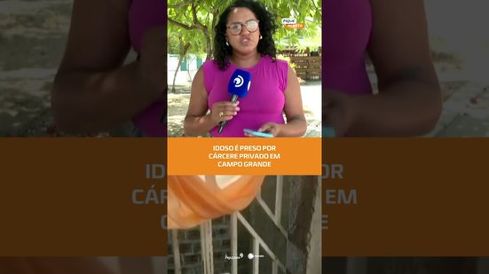 FLAGRANTE: Idoso é preso suspeito de manter filho em cárcere privado #FiqueAlerta