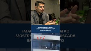 FAXINA PERIGOSA: cena de risco em apartamento repercute nas redes sociais #CidadeAL