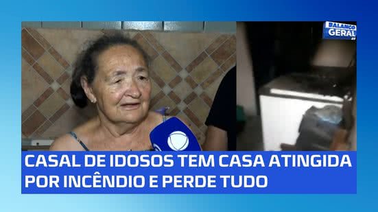 Casal de idosos perde tudo após incêndio no Feitosa, em Maceió