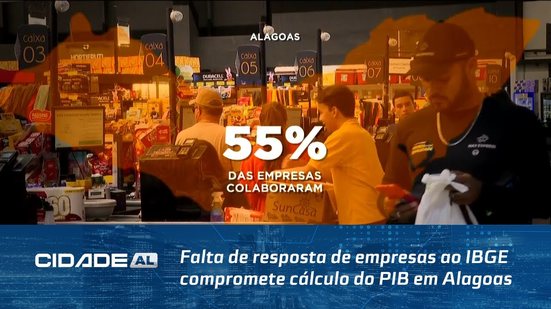 Falta de resposta de empresas ao IBGE compromete cálculo do PIB em Alagoas