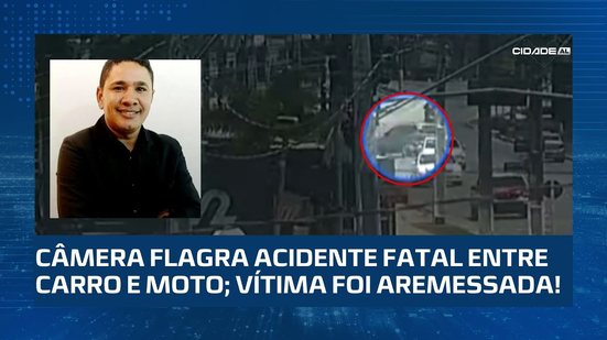 VÍDEO: Totem de segurança registra motorista invadindo contramão instantes antes de acidente fatal