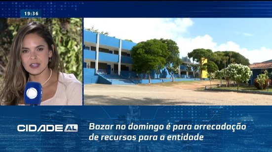 Bazar no domingo é para arrecadação de recursos para a entidade