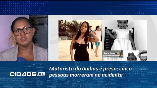 Motorista do ônibus é preso; cinco pessoas morreram no acidente