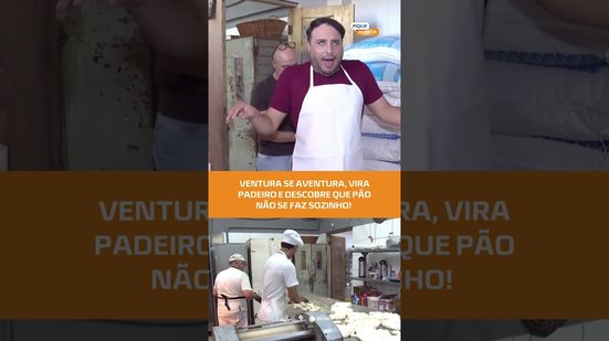 Ventura tenta ser padeiro… e quase vira pão 😂 #FiqueAlertaAL