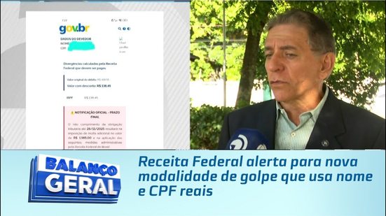 Receita Federal alerta para nova modalidade de golpe que usa nome e CPF reais