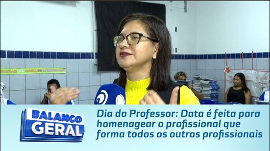 Data é feita para homenagear o profissional que forma todos os outros profissionais