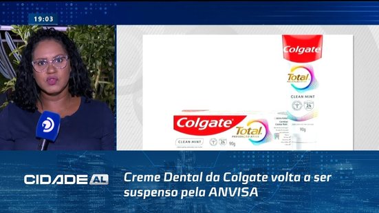 Creme Dental da Colgate volta a ser suspenso pela ANVISA