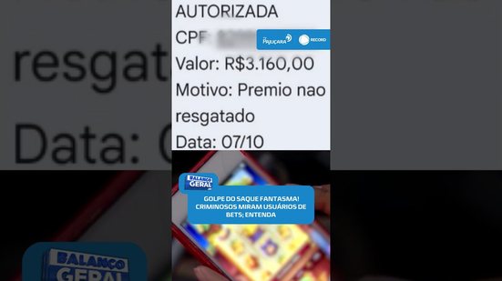 ⚠️Perdeu o prazo para saque em bets? Criminosos usam situação para aplicar golpes #BalançoGeralAL