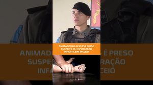 Animador de festas é preso suspeito de exploração infantil em Maceió; polícia detalha #fiquealerta