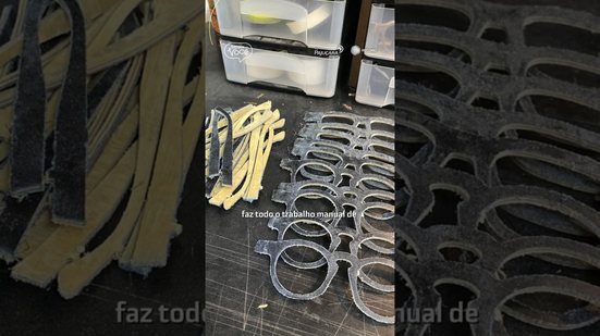 Você já viu um óculos de madeira? 👀✨ #SempreComVocê