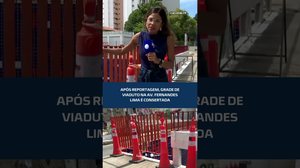 Denúncia surte efeito e viaduto passa por reparo na capital #CidadeAL