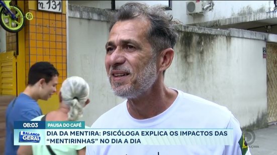 Pausa do Café: Dia da mentira; psicóloga explica os impactos das ''Mentirinhas'' no dia a dia