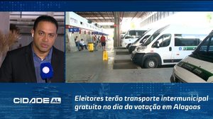 Eleitores terão transporte intermunicipal gratuito no dia da votação em Alagoas