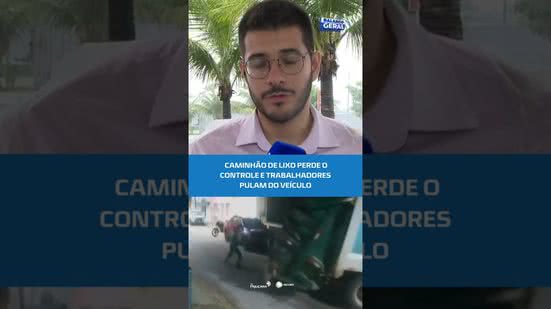 🚛 Susto em Maragogi: caminhão de lixo perde o controle e provoca acidente #BalançoGeralAL