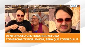 Ventura se Aventura: peixe, faca e desafio… Bruno deu conta ou travou? 😂🔥 #FiqueAlerta