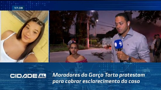 Adolescente desaparecida: Moradores da Garça Torta protestam para cobrar esclarecimento do caso