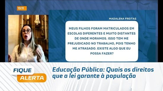 Educação Pública: Quais os direitos que a lei garante à população