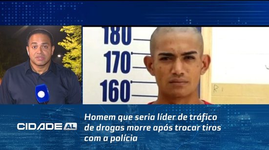 Homem que seria líder de tráfico de drogas morre após trocar tiros com a polícia