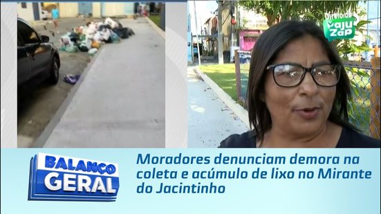 Moradores denunciam demora na coleta e acúmulo de lixo no Mirante do Jacintinho