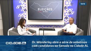 Eleições 2026: Dr. Wanderley abre a série de sabatinas com candidatos ao Senado no Cidade AL