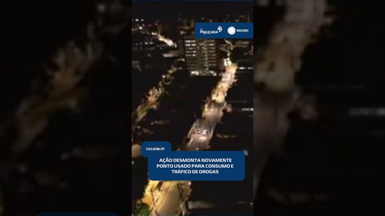 🚔 Ponto de consumo e tráfico de drogas volta a ser desmontado em Maceió | #CidadeAL