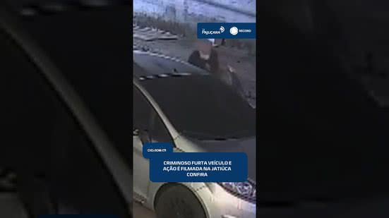 Câmeras de segurança flagram furto de veículo em bairro de Maceió | #CidadeAL