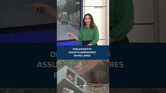 Moradores de Rio Largo temem novos deslizamentos em Rio Largo #CidadeAL