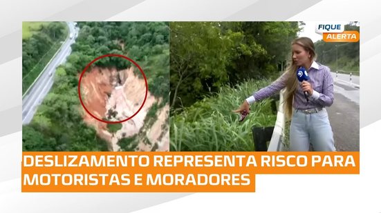 Situação Grave: Barreira desliza na ladeira do Catolé e coloca em risco moradores e motoristas