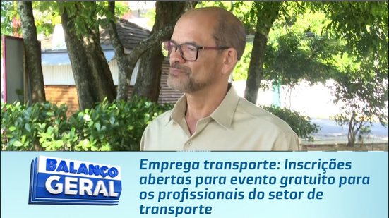 Inscrições abertas para evento gratuito para os profissionais do setor de transporte