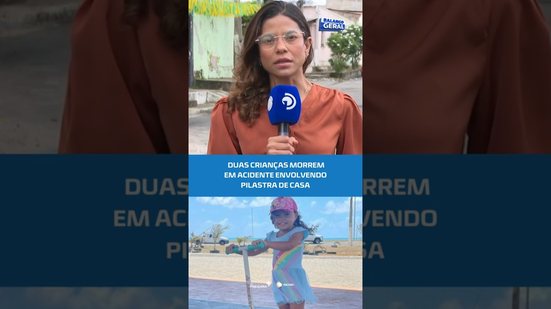 🚨 Tragédia: duas crianças morrem após serem atingidas por pilastra de residência #BalançoGeralAL