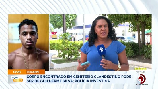Corpo encontrado em cemitério clandestino pode ser de Guilherme Silva; polícia investiga