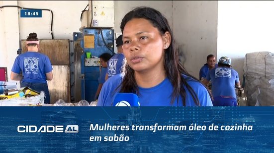 Renda e Sustentabilidade: Mulheres transformam óleo de cozinha em sabão