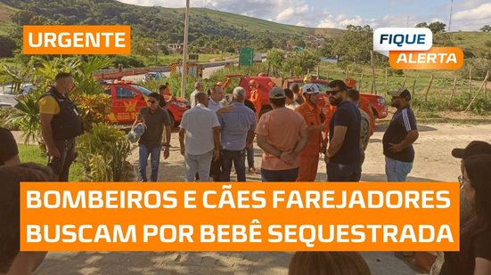 Bebê Ana Beatriz: Bombeiros e cães farejadores são mobilizados pela polícia em Novo Lino