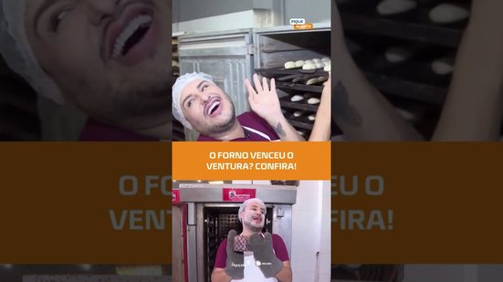 Ventura tenta finalizar a fornada… e o caos acontece 😂 #FiqueAlerta